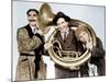 A Day at the Races, Groucho Marx, Chico Marx, Harpo Marx, 1937-null-Mounted Photo