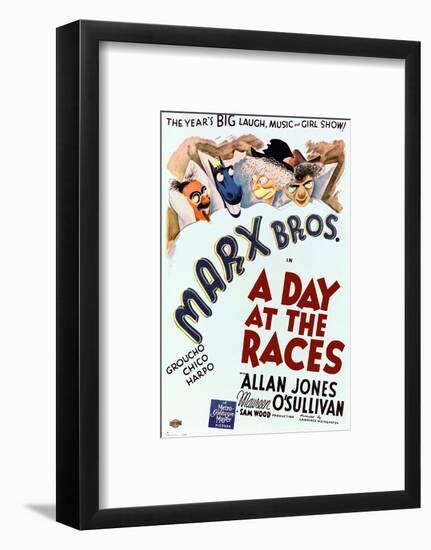 A Day at the Races-null-Framed Photo