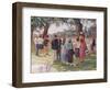 A Day at the Regatta-Paul Gribble-Framed Giclee Print