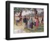 A Day at the Regatta-Paul Gribble-Framed Giclee Print