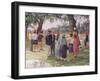 A Day at the Regatta-Paul Gribble-Framed Giclee Print