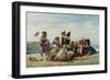 A Day at the Seaside-Timoleon Lobrichon-Framed Giclee Print