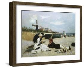 A Day by the Sea-Alexander M. Rossi-Framed Giclee Print