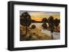 A Day Ending at the Lake-Judith D'Agostino-Framed Art Print