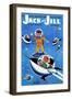 A Day in Outerspace - Jack and Jill, September 1957-Lou Segal-Framed Giclee Print