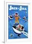 A Day in Outerspace - Jack and Jill, September 1957-Lou Segal-Framed Giclee Print