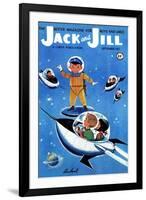 A Day in Outerspace - Jack and Jill, September 1957-Lou Segal-Framed Giclee Print