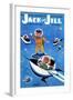 A Day in Outerspace - Jack and Jill, September 1957-Lou Segal-Framed Giclee Print