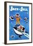 A Day in Outerspace - Jack and Jill, September 1957-Lou Segal-Framed Giclee Print