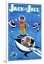 A Day in Outerspace - Jack and Jill, September 1957-Lou Segal-Framed Giclee Print