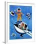 A Day in Outerspace - Jack and Jill, September 1957-Lou Segal-Framed Giclee Print