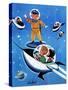 A Day in Outerspace - Jack and Jill, September 1957-Lou Segal-Stretched Canvas