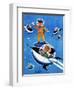 A Day in Outerspace - Jack & Jill-Lou Segal-Framed Giclee Print