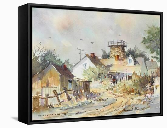 A Day in Spring-LaVere Hutchings-Framed Stretched Canvas