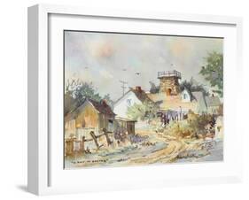 A Day in Spring-LaVere Hutchings-Framed Giclee Print