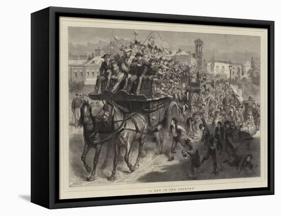 A Day in the Country-Godefroy Durand-Framed Stretched Canvas