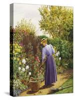 A Day in the Garden-Marian Chase-Stretched Canvas