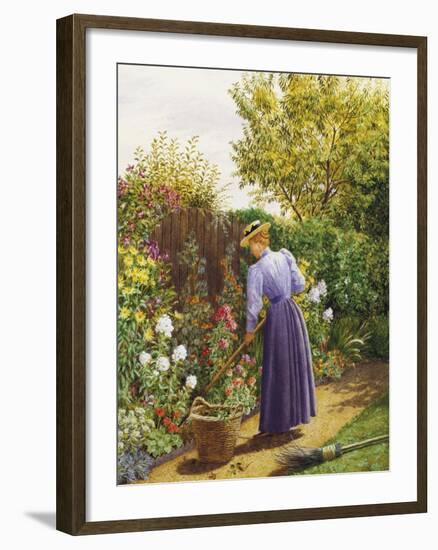 A Day in the Garden-Marian Chase-Framed Giclee Print