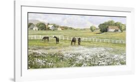 A Day in the Paddock-Mark Chandon-Framed Giclee Print