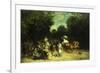 A Day in the Park-Auguste Molins-Framed Giclee Print