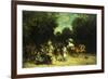 A Day in the Park-Auguste Molins-Framed Giclee Print