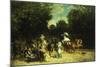 A Day in the Park-Auguste Molins-Mounted Giclee Print