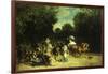 A Day in the Park-Auguste Molins-Framed Giclee Print