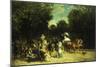 A Day in the Park-Auguste Molins-Mounted Premium Giclee Print