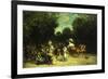 A Day in the Park-Auguste Molins-Framed Premium Giclee Print