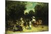 A Day in the Park-Auguste Molins-Mounted Premium Giclee Print