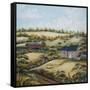 A day on the farm-Barbara Jeffords-Framed Stretched Canvas