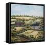 A day on the farm-Barbara Jeffords-Framed Stretched Canvas