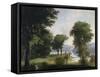 A Day on the Hudson (A Day in the Woods)-Thomas Birch-Framed Stretched Canvas
