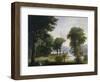 A Day on the Hudson (A Day in the Woods)-Thomas Birch-Framed Giclee Print