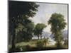 A Day on the Hudson (A Day in the Woods)-Thomas Birch-Mounted Giclee Print