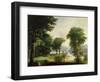 A Day on the Hudson-George Henry Durrie-Framed Giclee Print