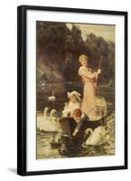 A Day on the River-Frederick Morgan-Framed Premium Giclee Print
