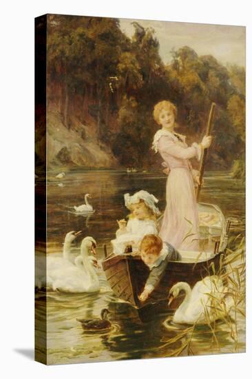 A Day on the River-Frederick Morgan-Stretched Canvas