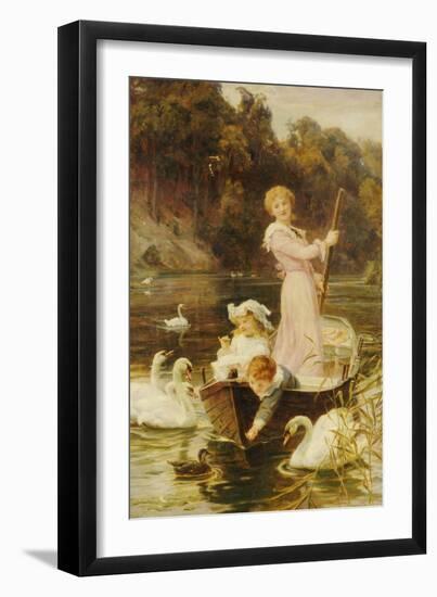 A Day on the River-Frederick Morgan-Framed Giclee Print