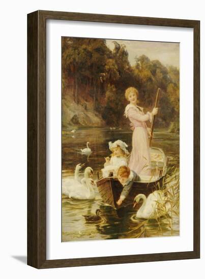 A Day on the River-Frederick Morgan-Framed Giclee Print