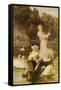 A Day on the River-Frederick Morgan-Framed Stretched Canvas