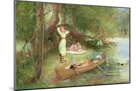 A Day on the River-John Parker-Mounted Giclee Print