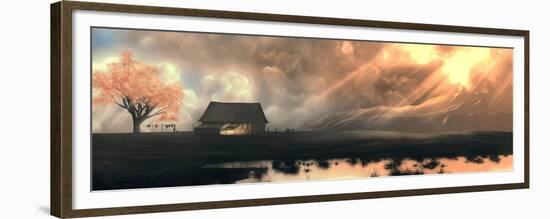 A Day passes By-Stephane Belin-Framed Premium Giclee Print