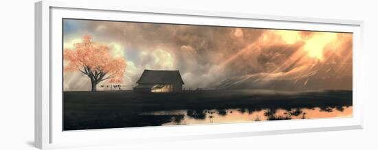 A Day passes By-Stephane Belin-Framed Premium Giclee Print