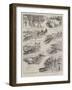 A Day's Crocodile Fishing, a Shikari's First and Only Experience-William Ralston-Framed Giclee Print