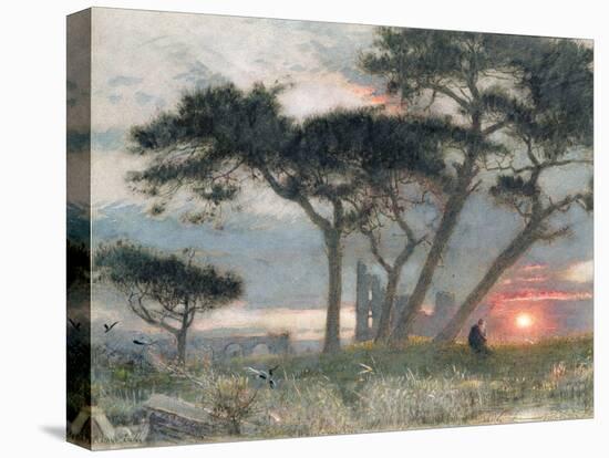 A Day's End: "It Might Have Been"-Albert Goodwin-Stretched Canvas