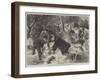 A Day's Ferreting in the Christmas Holidays-George Bouverie Goddard-Framed Giclee Print