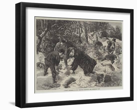 A Day's Ferreting in the Christmas Holidays-George Bouverie Goddard-Framed Giclee Print