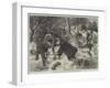 A Day's Ferreting in the Christmas Holidays-George Bouverie Goddard-Framed Giclee Print