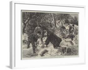 A Day's Ferreting in the Christmas Holidays-George Bouverie Goddard-Framed Giclee Print